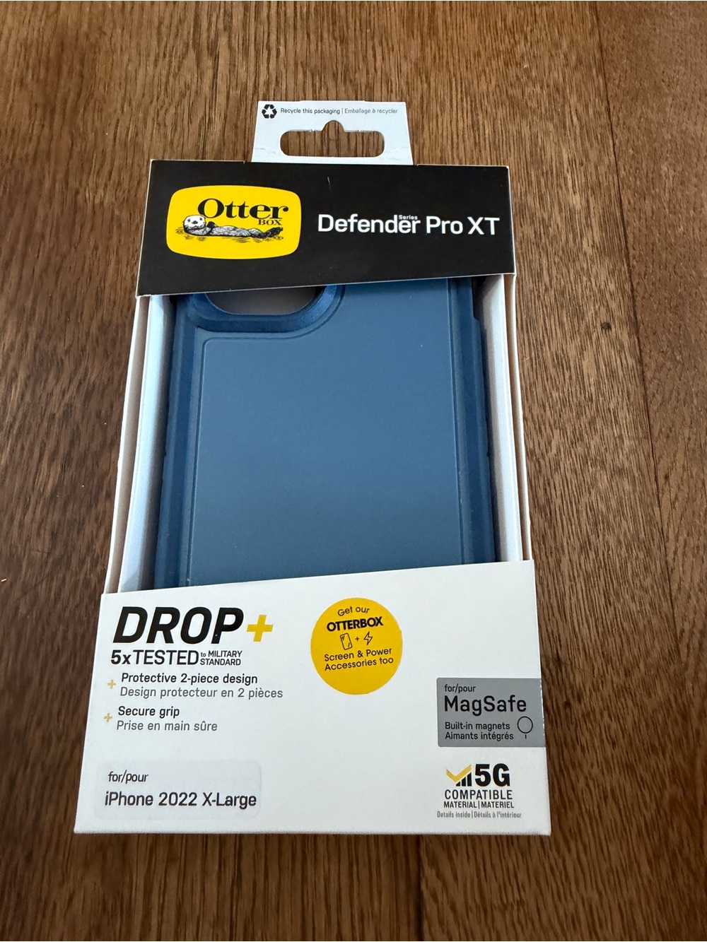 OtterBox Defender Pro XT Blue Protective Case for iPhone 2022 X-Large
